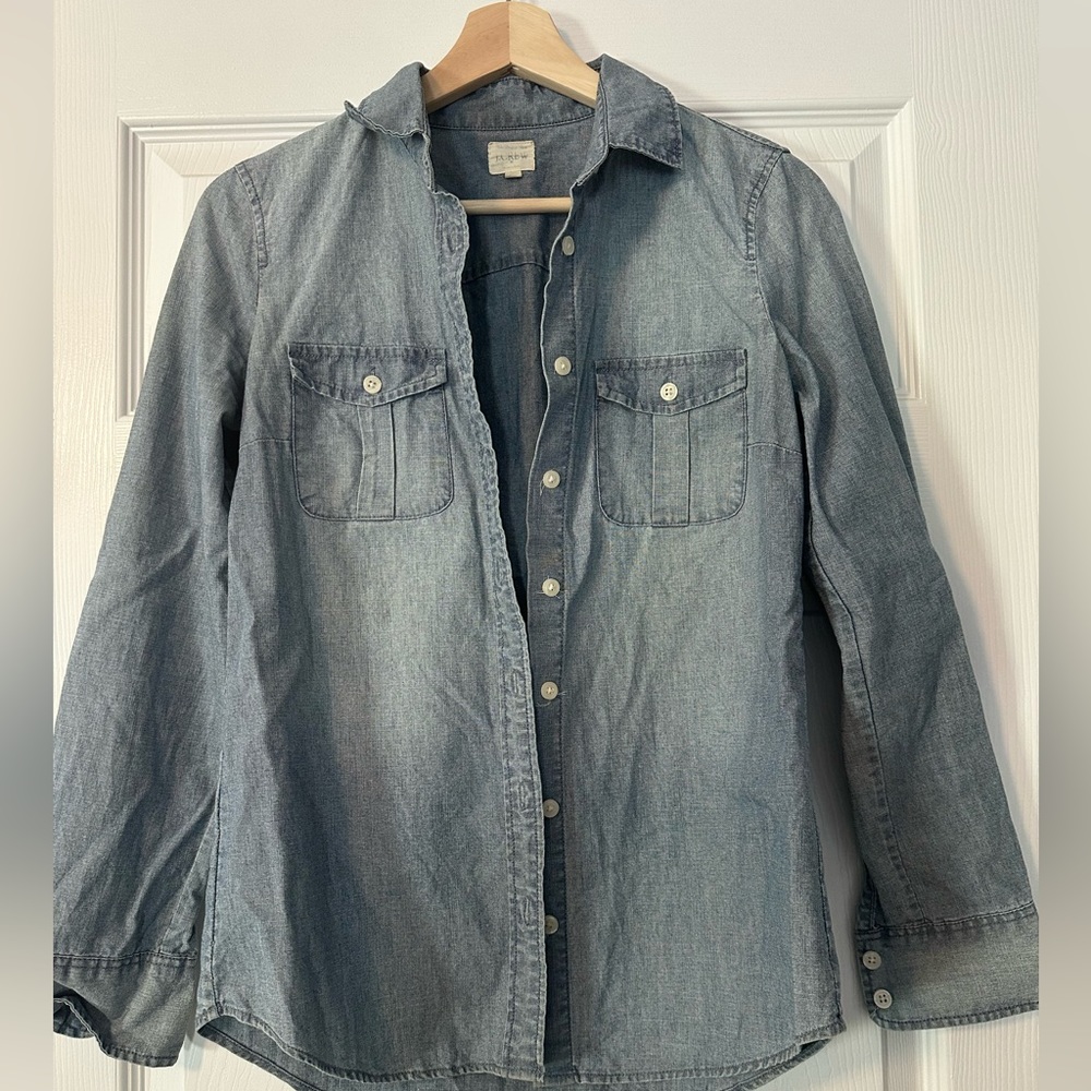 J.crew denim shirt